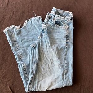 American Eagle Outfitters Blue Straight Leg Jeans